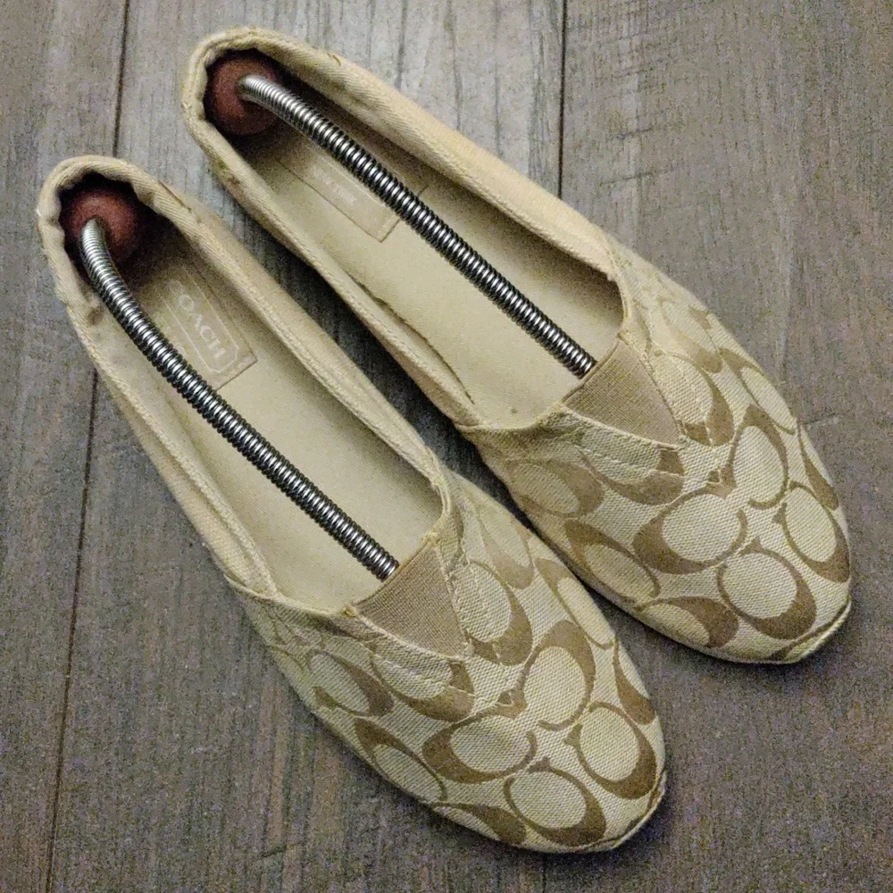 Coach "Pandora" Flats